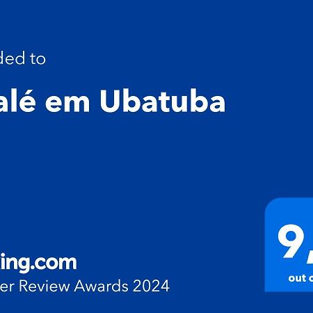 Chale Em Ubatuba Lägenhet Exteriör bild