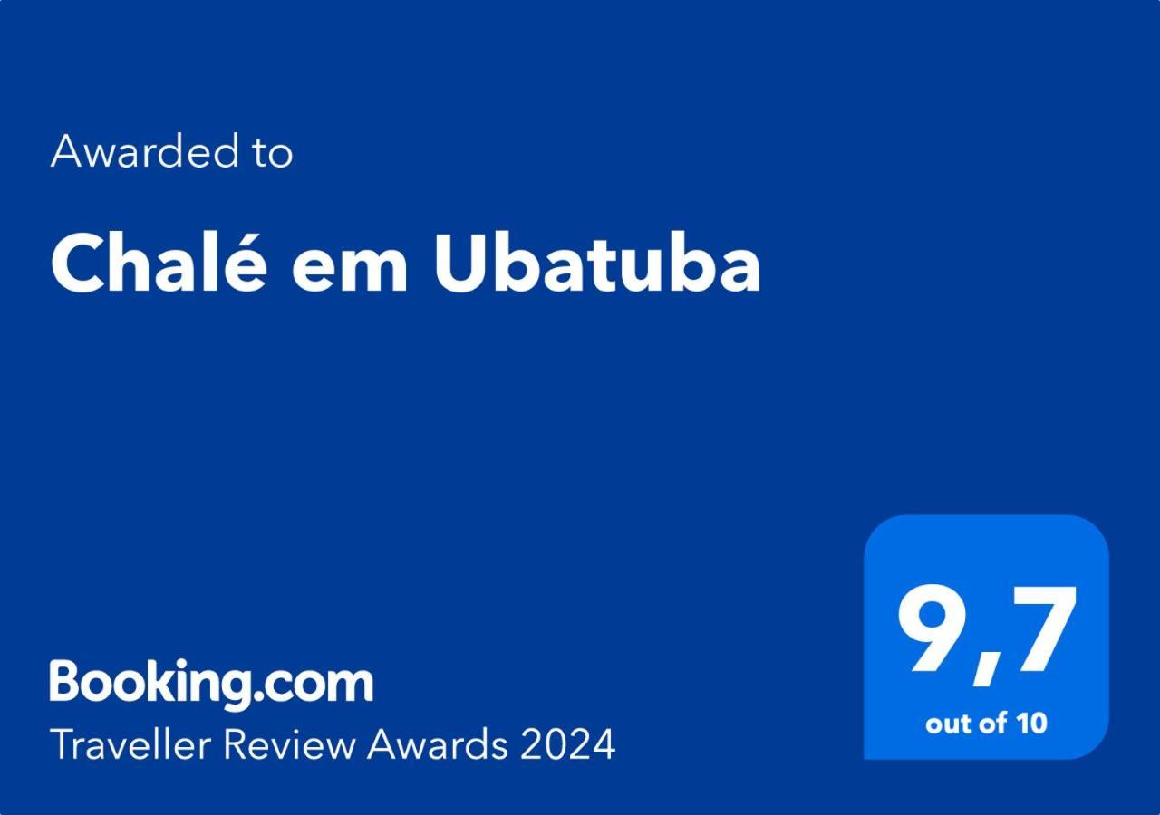 Chale Em Ubatuba Lägenhet Exteriör bild